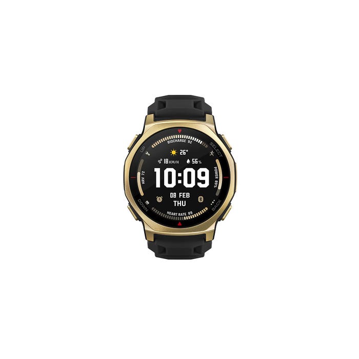  שעון חכם T-Rex 3 Pro 44mm Black Go שחור זהב 
