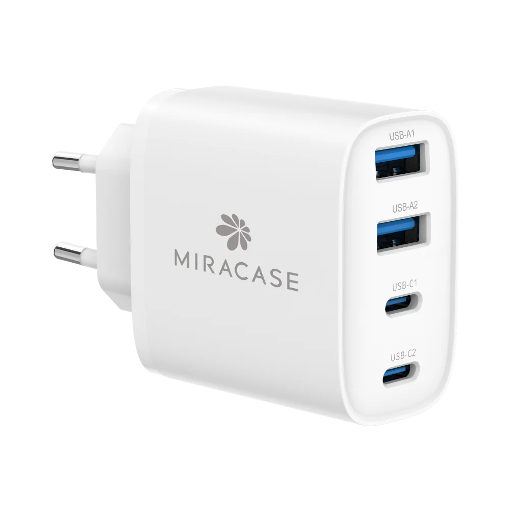 מטען קיר 40W + כבל USB-C דגם MWC40W מבית Miracase