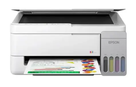 מדפסת הזרקת דיו משולבת Epson Eco Tank L3356   צבע לבן