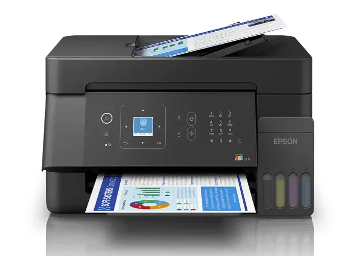 מדפסת ‏הזרקת דיו ‏משולבת Epson EcoTank L5390 אפסון 