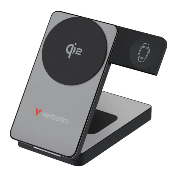 מטען אלחוטי נייד  Verbatim Charge ‘n’ Go Qi2 Power Bank 