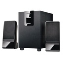  מערכת רמקולים Microlab 2.1 ‎10W עם סאב וופר למחשב ומולטימדיה Microlab M-100 