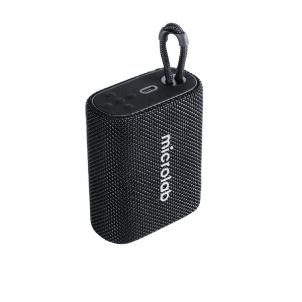  רמקול אלחוטי קומפקטי עם מגבר Microlab BP21 עוצמת שמע של 5W RMS 