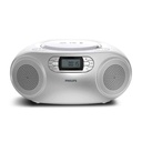  נגן CD נייד PHILIPS עם Bluetooth, רדיו FM ו־USB PHILIPS TAZ2000S/10 