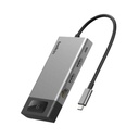  רכזת Belkin USB-C עם 8 חיבורים ותמיכה בתצוגה כפולה. Belkin INC027dqSGY 