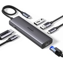  תחנת עגינה Ugreen 6-in-1 USB-C 4K60Hz 10Gbps UGREEN CM512 45000 