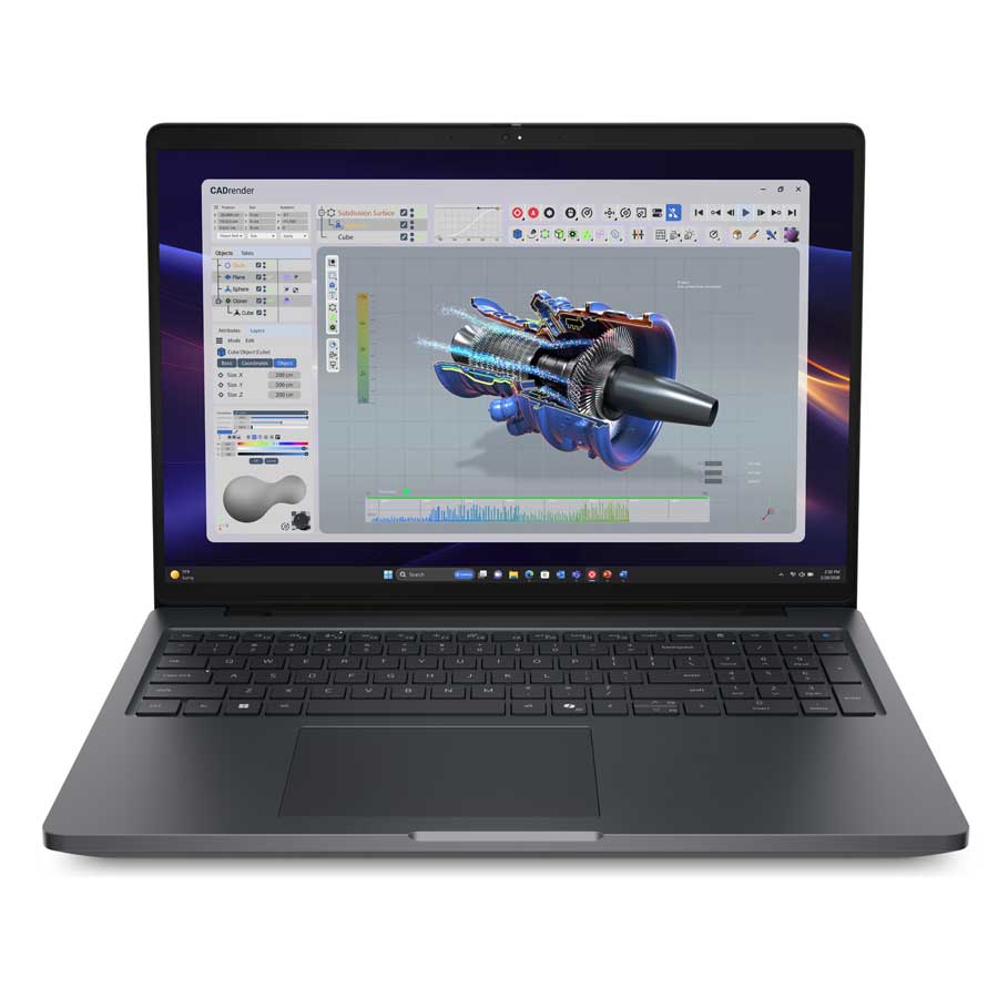 מחשב נייד Dell Pro Precision 5 16 PW516261 16.0 FHD/U9-386H/32G/1TRSSD/PRO2000BW 16G/LKB/FP/W11P/3YOS 