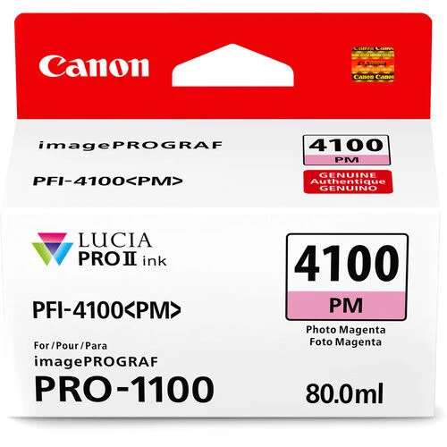 ראש דיו מקורי פוטו מגנטה Canon PFI-4100PM 