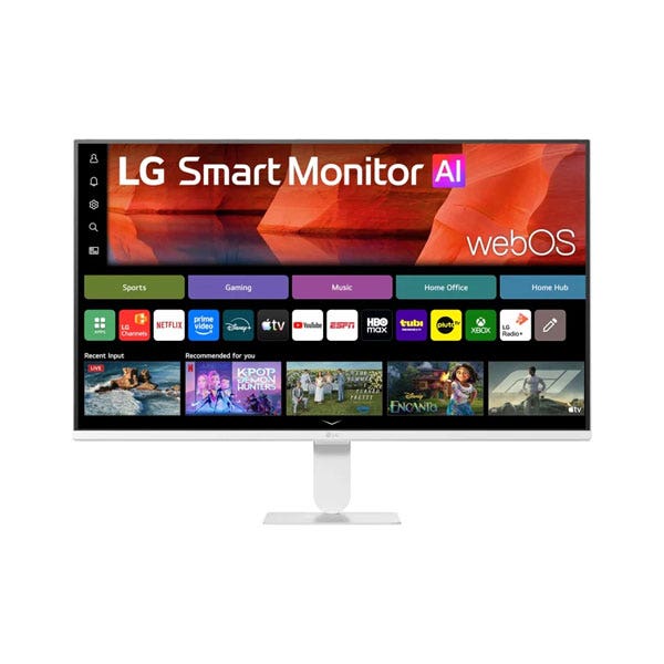  מסך מחשב ''27 Full HD IPS Smart Monitor with webOS & תוצרת LG דגם: 27U511SB-W 