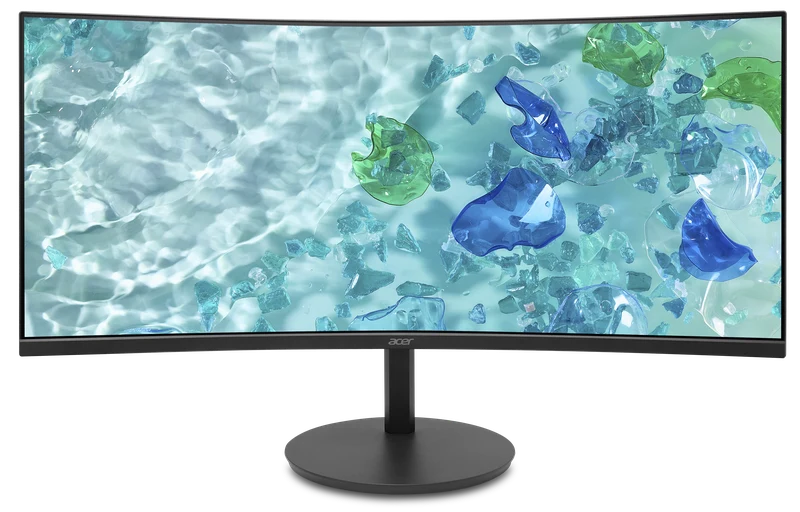 מסך מחשב Acer CB343CUR J0 34|ZeroFrame|Curved|IPS|120Hz|3YRW