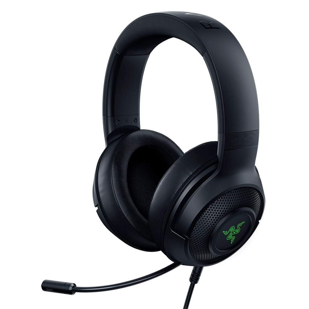 אוזניות גיימינג RAZER Kraken V3 X – חיבור USB