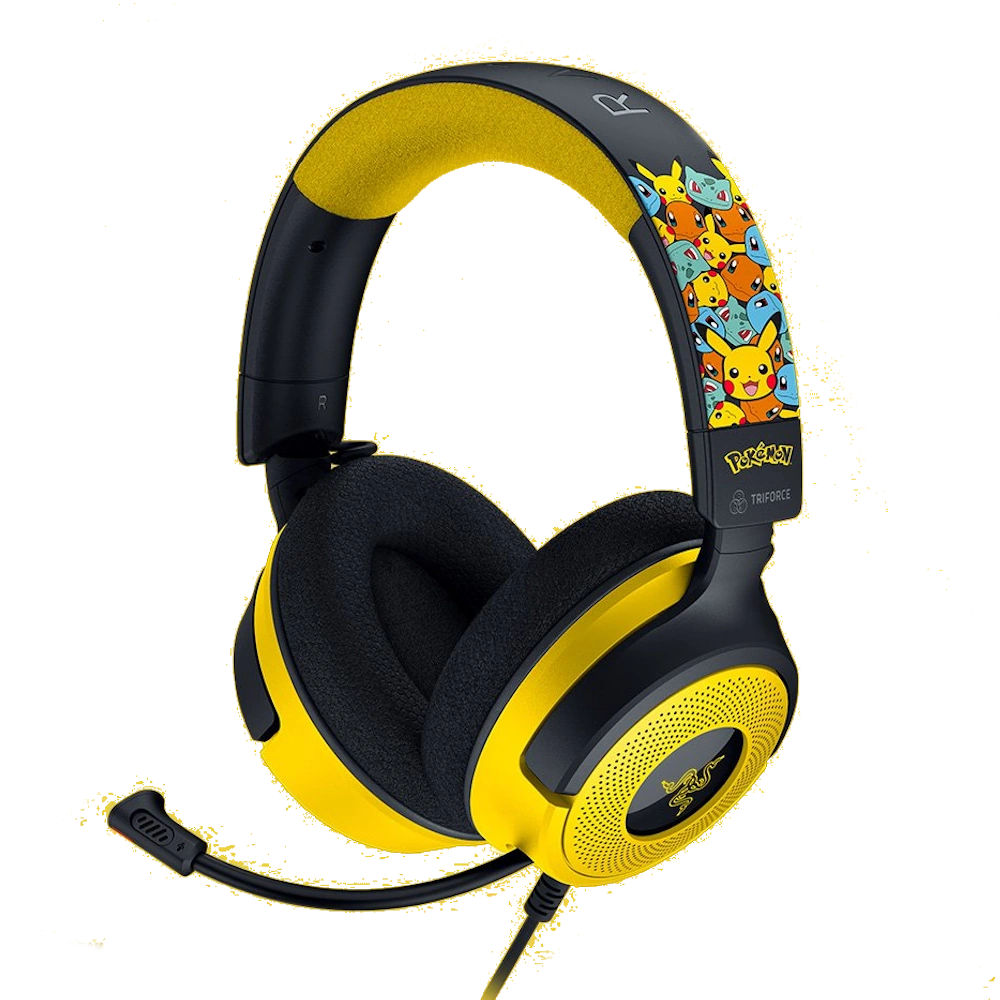 אוזניות גיימינג RAZER KRAKEN V4 X Pokémon Edition