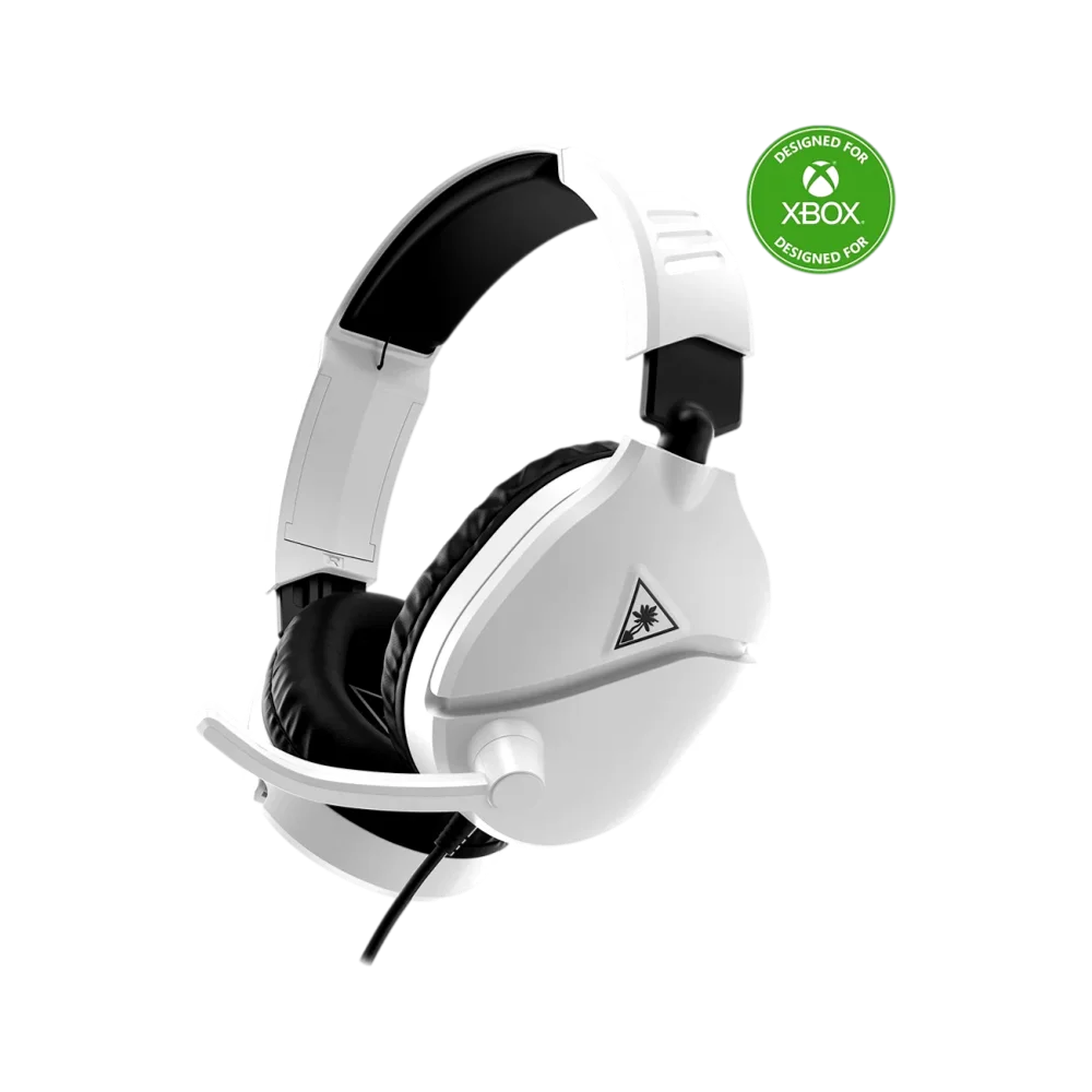 אוזניות גיימינג חוטיות דגם Recon 70 Headset בצבע לבן מבית Turtle Beach