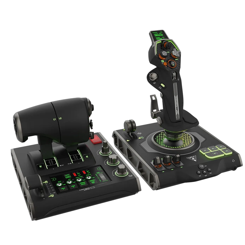 סט שליטה מתקדם לטיסות VelocityOne™ Flightdeck Turtle Beach