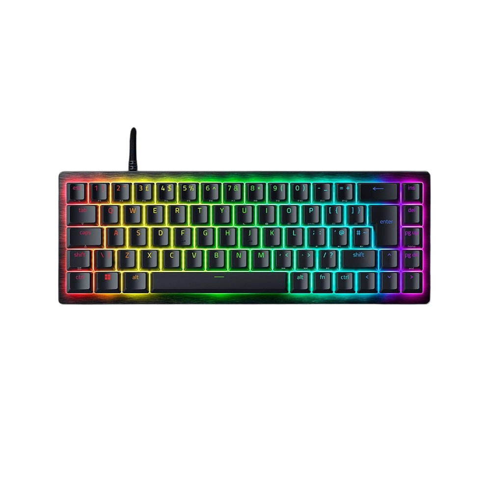 מקלדת גיימינג מכנית דגם Huntsman V3 HE Magnetic Mini 65% 8KHz מבית Razer