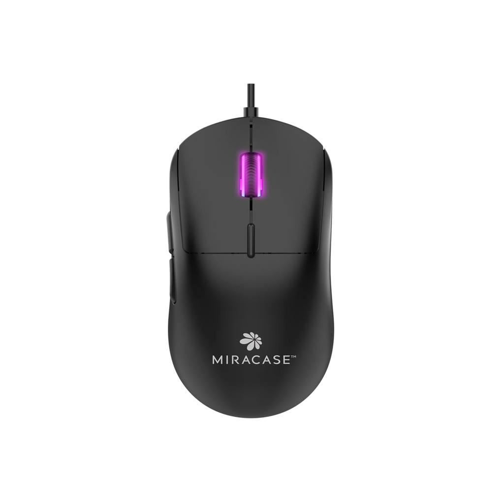 עכבר גיימינג חוטי MG100 עם תאורת RGB מבית Miracase