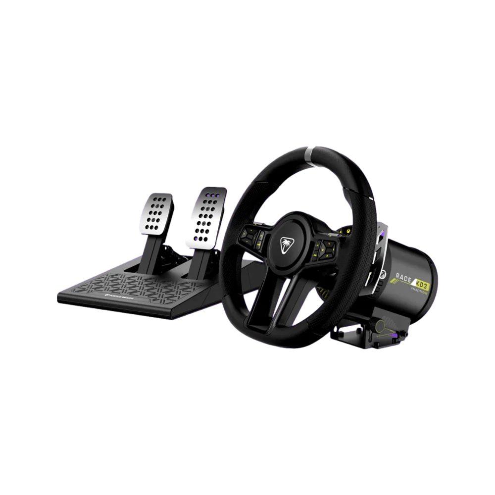 הגה מרוצים ודוושות VelocityOne™ Race KD3, מבית Turtle Beach