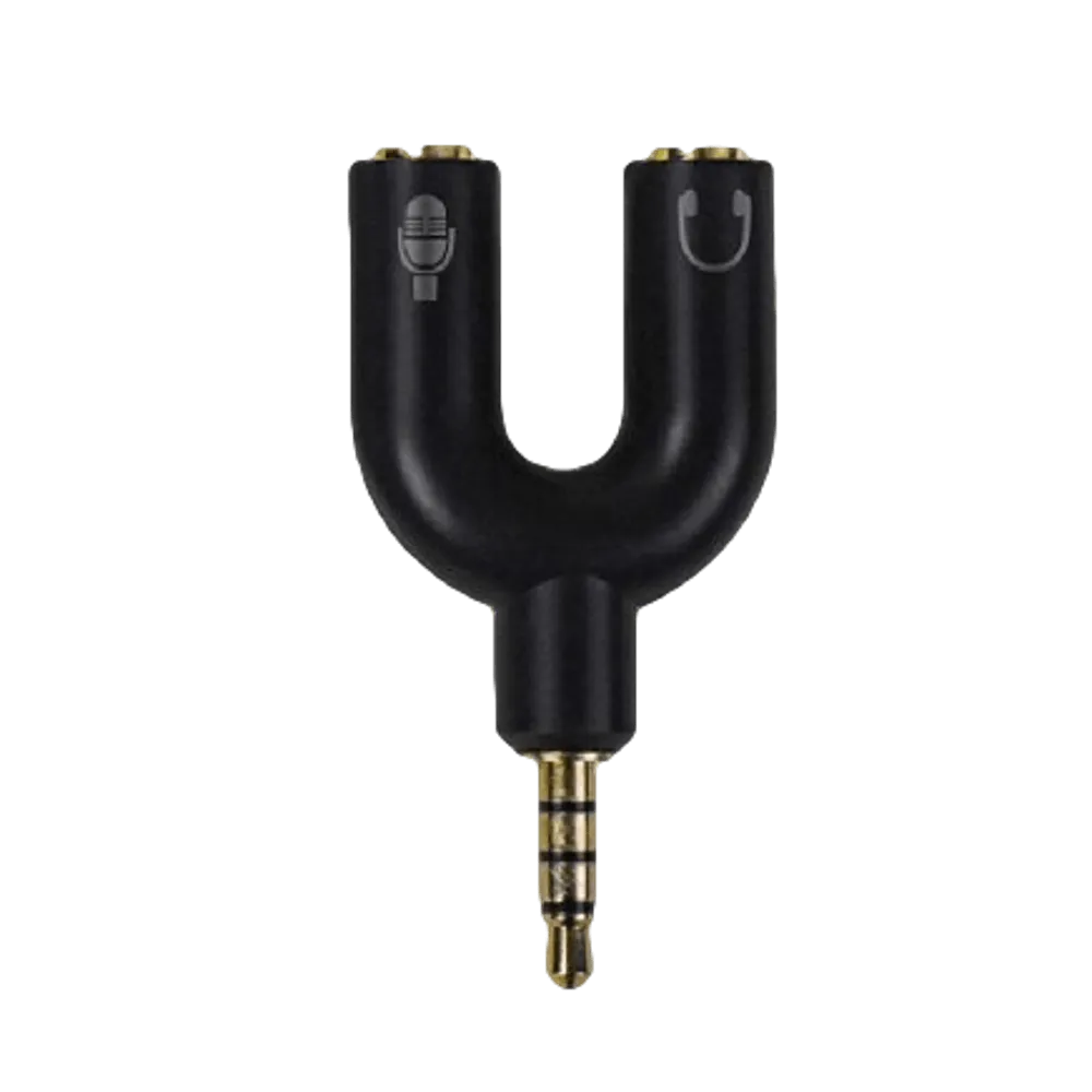 AUDIO SPLITTER מתאם אוזניות מבית SILVR LINE דגם MA-155