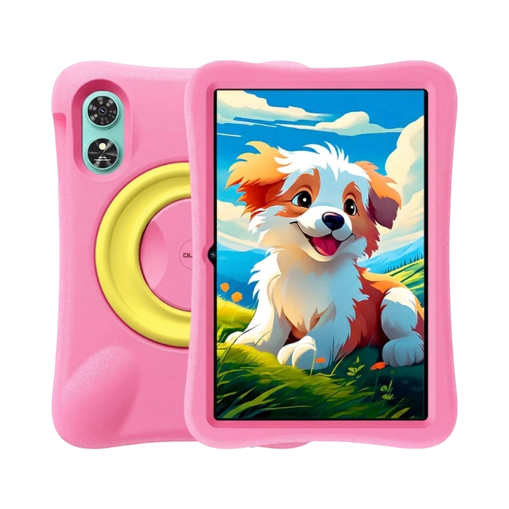 טאבלט ילדים דגם OT6 Kids בצבע אפור + כיסוי ורוד מבית OUKITEL