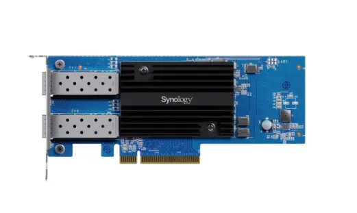 כרטיס רשת כפול דגם E10G30-F2 10GbE מבית Synology