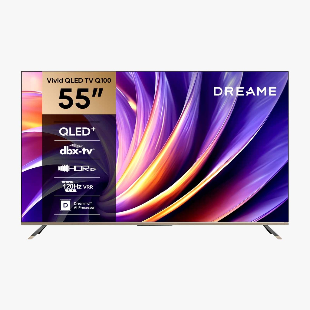 55"Q100 VIVID QLED 4K TV