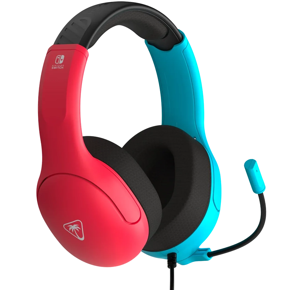 Turtle Beach Airlite Fit for Nintendo Switch – אוזניות גיימינג חוטיות - כחול אדום