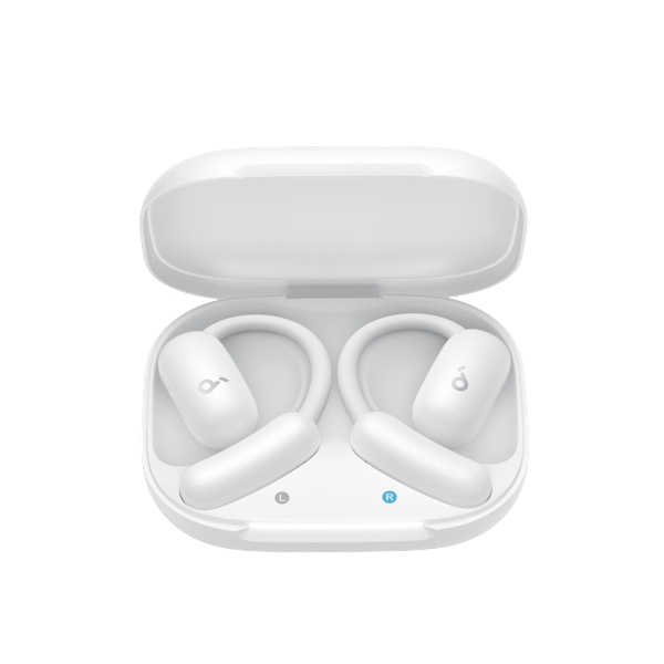 אוזניות ANKER soundcore AeroFit 2 AI Open Ear בצבע לבן
