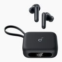 אוזניות אלחוטיות עם מטען נייד מובנה soundcore P41i TWS בצבע שחור