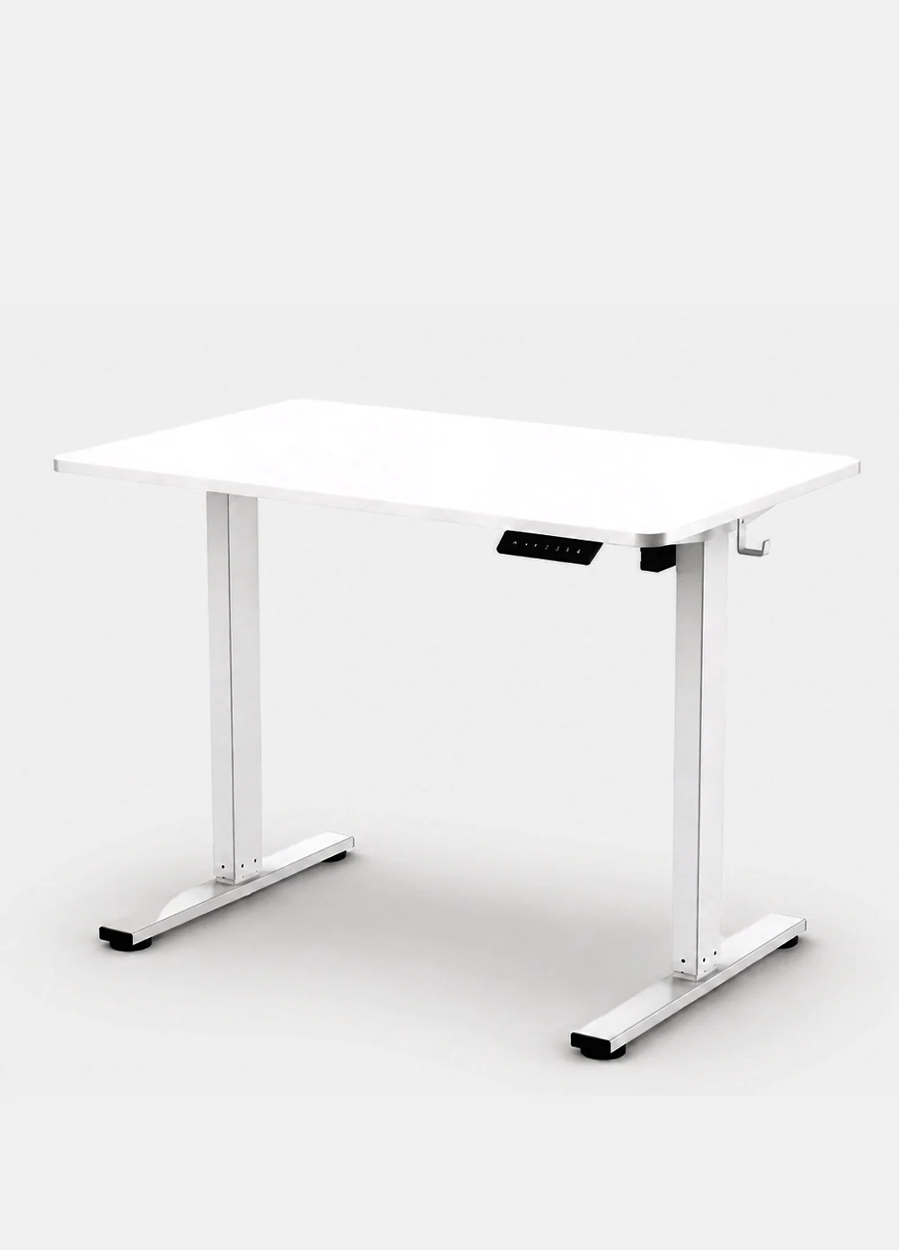 שולחן חכם מתכוונן לבן 100X60 ס"מ SMARTER  ET119W-C