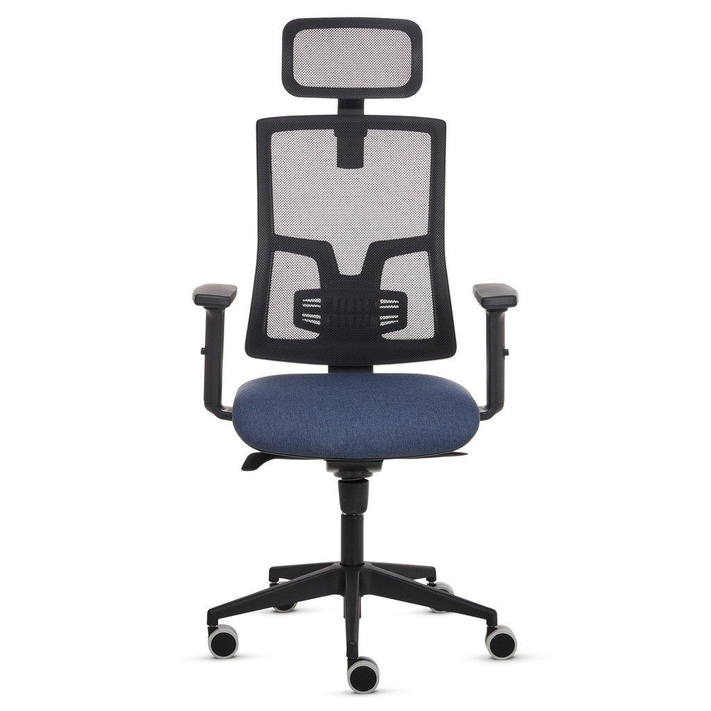 כיסא מנהלים ELEGANZA כחול PLUSE