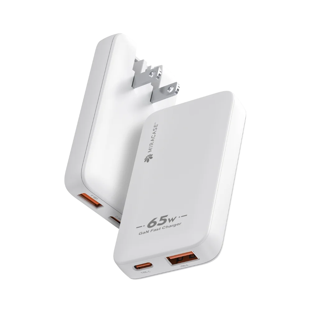 מטען קיר מהיר MIRACASE 65W  MWC65W