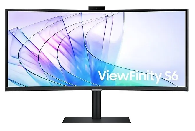 מסך מחשב קעור ‏34 ‏אינטש Samsung S34C652VAU UWQHD סמסונג 